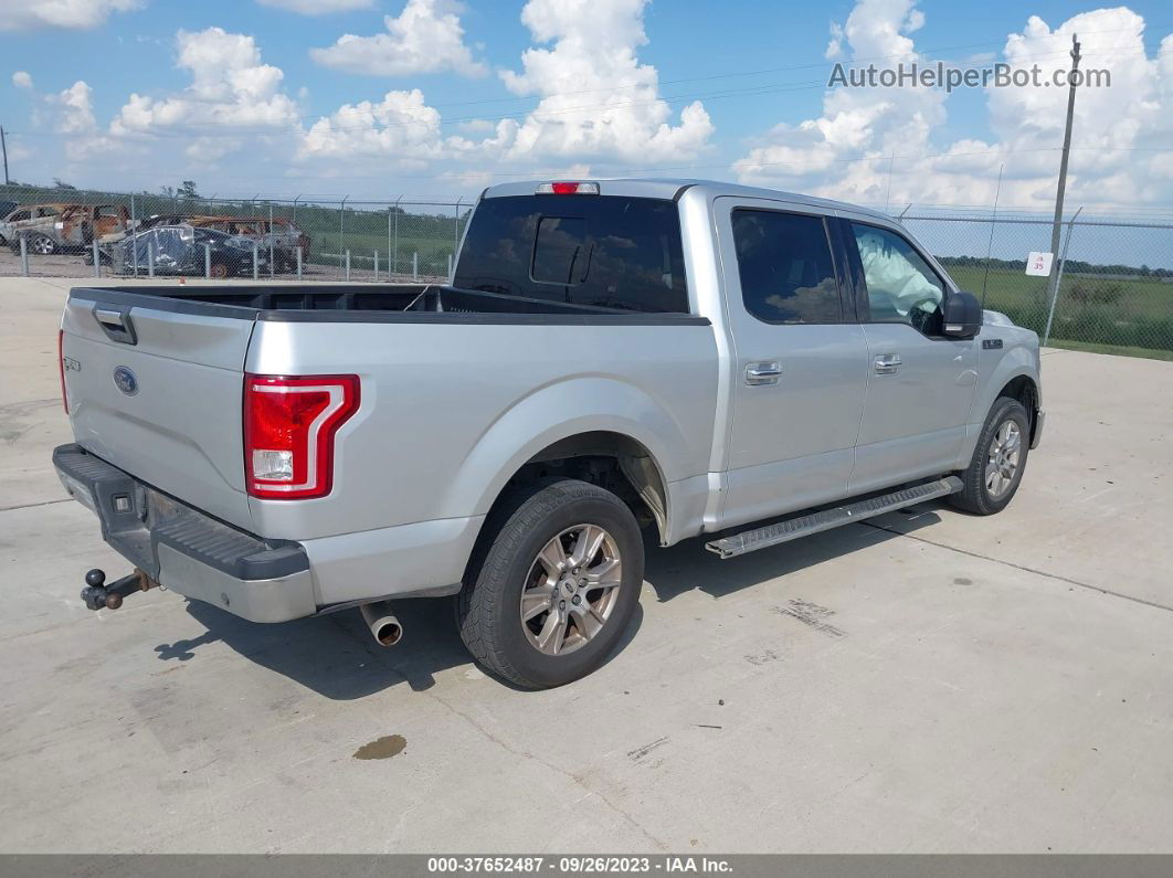 2017 Ford F-150 Xl/xlt Silver vin: 1FTEW1C80HFA35674