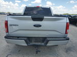 2017 Ford F150 Supercrew Silver vin: 1FTEW1C80HKC23330