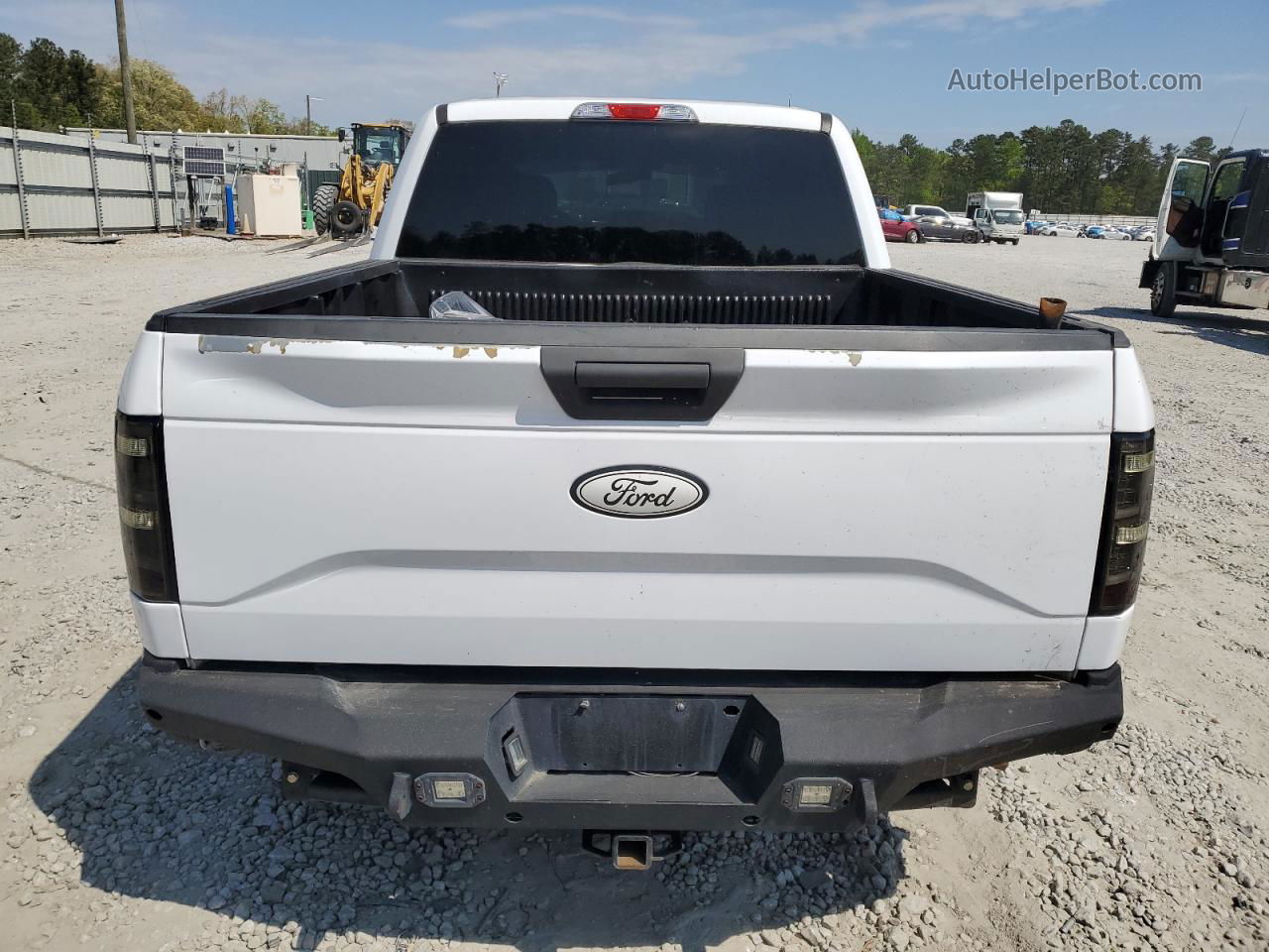 2017 Ford F150 Supercrew White vin: 1FTEW1C81HKC65733