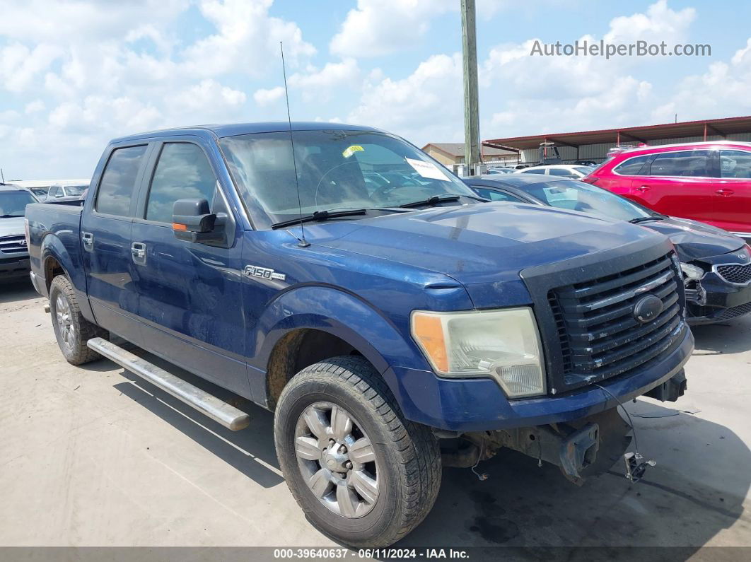 2010 Ford F-150 Fx2 Sport/xl/xlt Blue vin: 1FTEW1C82AFC63729