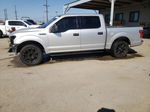 2017 Ford F150 Supercrew Silver vin: 1FTEW1C82HKC35446