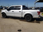 2017 Ford F150 Supercrew Silver vin: 1FTEW1C82HKC35446