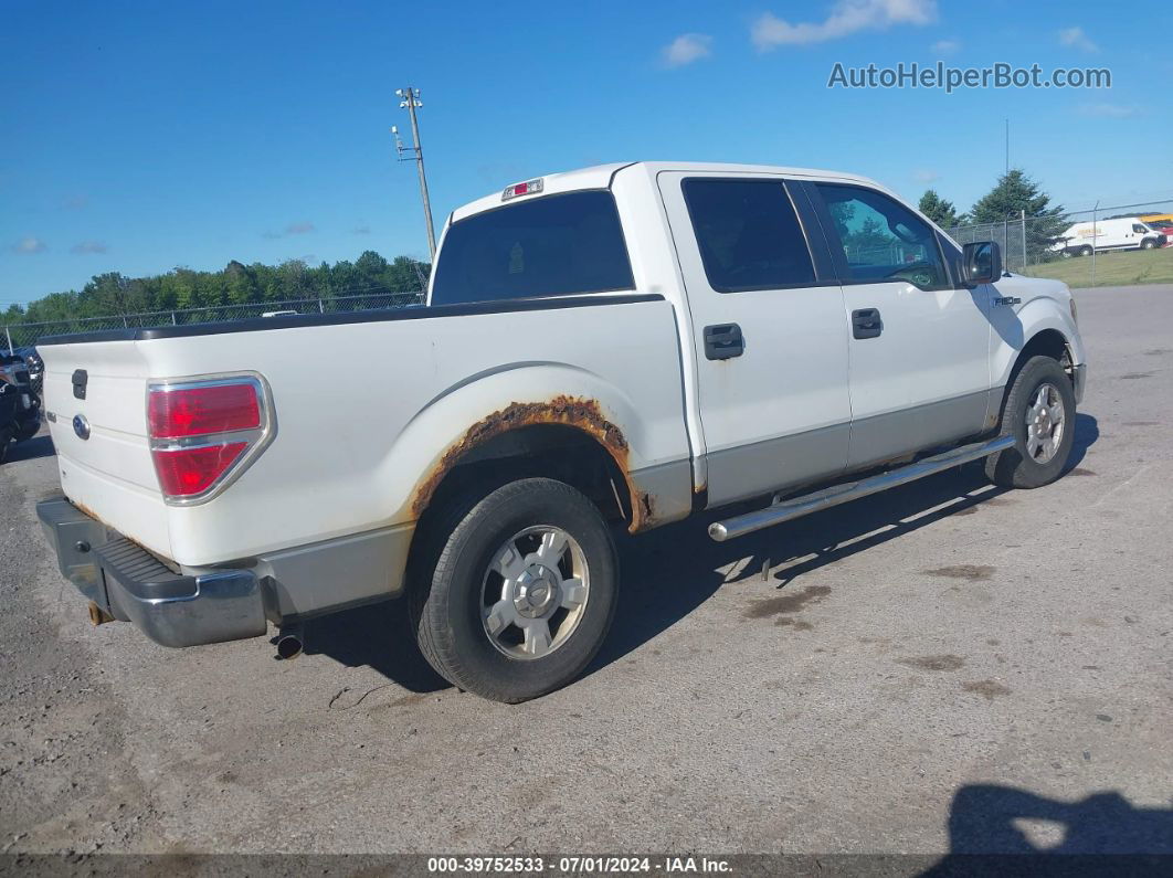 2010 Ford F-150 Xlt White vin: 1FTEW1C83AFA98211