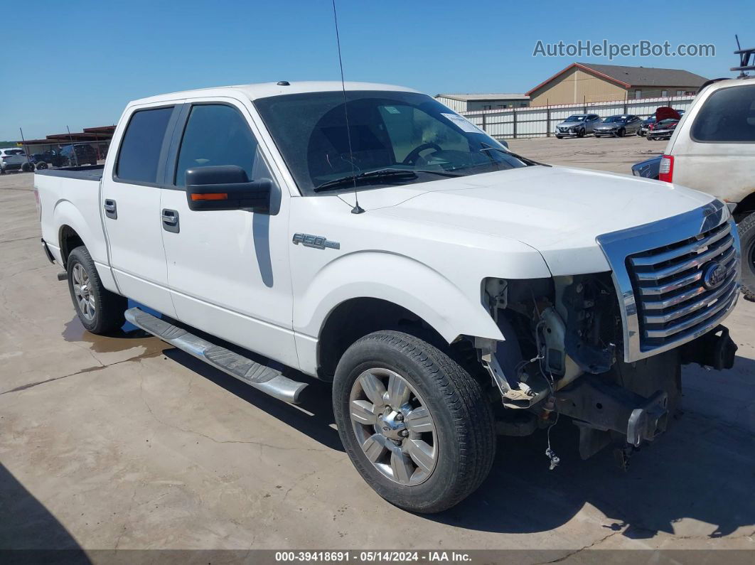 2010 Ford F-150 Fx2 Sport/xl/xlt White vin: 1FTEW1C84AFA07267