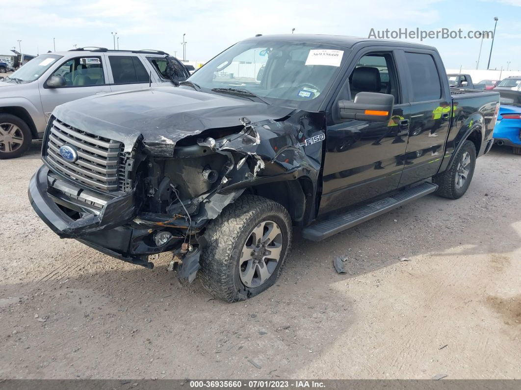 2010 Ford F-150 Xl/xlt/fx2 Sport Black vin: 1FTEW1C84AKC09999