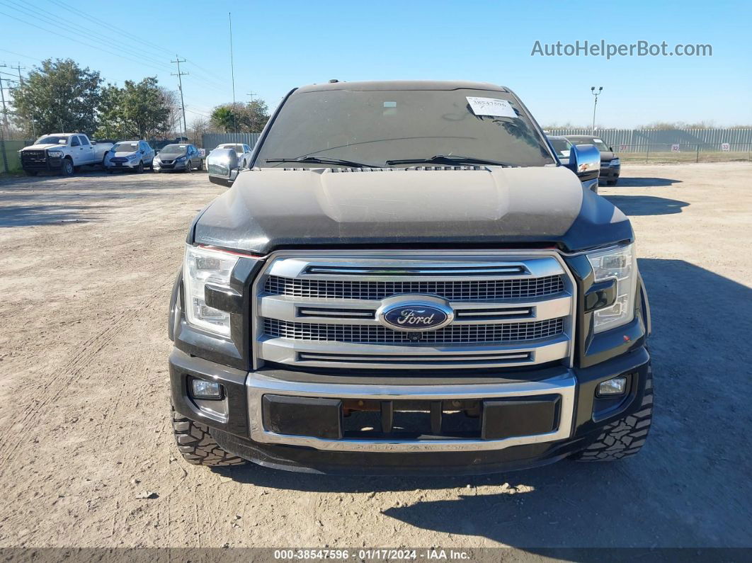 2017 Ford F-150 Xlt Black vin: 1FTEW1C84HKC75155