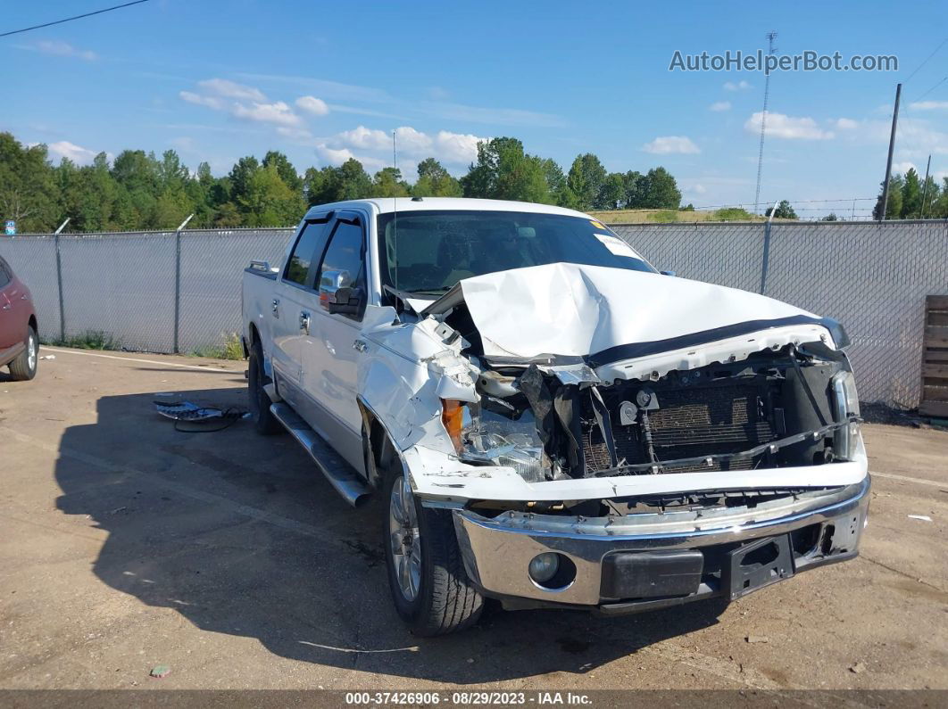 2010 Ford F-150 Xlt White vin: 1FTEW1C85AFA13837