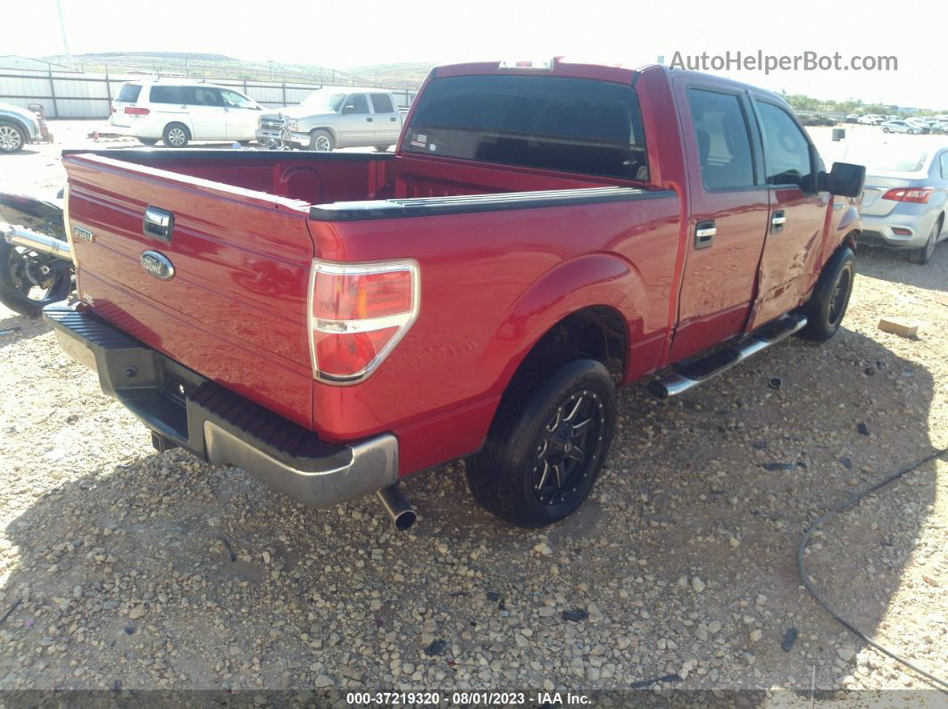 2010 Ford F-150 Xl/xlt/fx2 Sport Red vin: 1FTEW1C85AKA22688