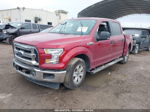 2017 Ford F-150 Xlt Red vin: 1FTEW1C88HKC96865