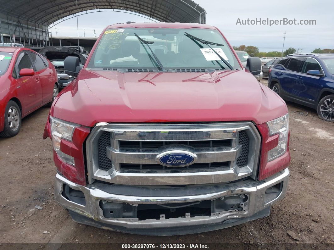 2017 Ford F-150 Xlt Красный vin: 1FTEW1C88HKC96865