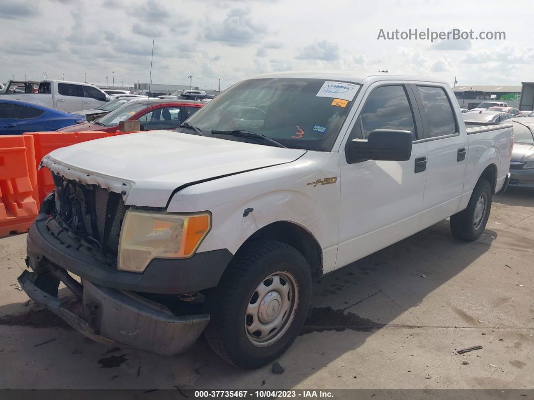 2010 Ford F-150 Xl/xlt White vin: 1FTEW1C89AFB20440