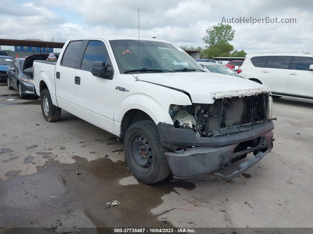 2010 Ford F-150 Xl/xlt White vin: 1FTEW1C89AFB20440