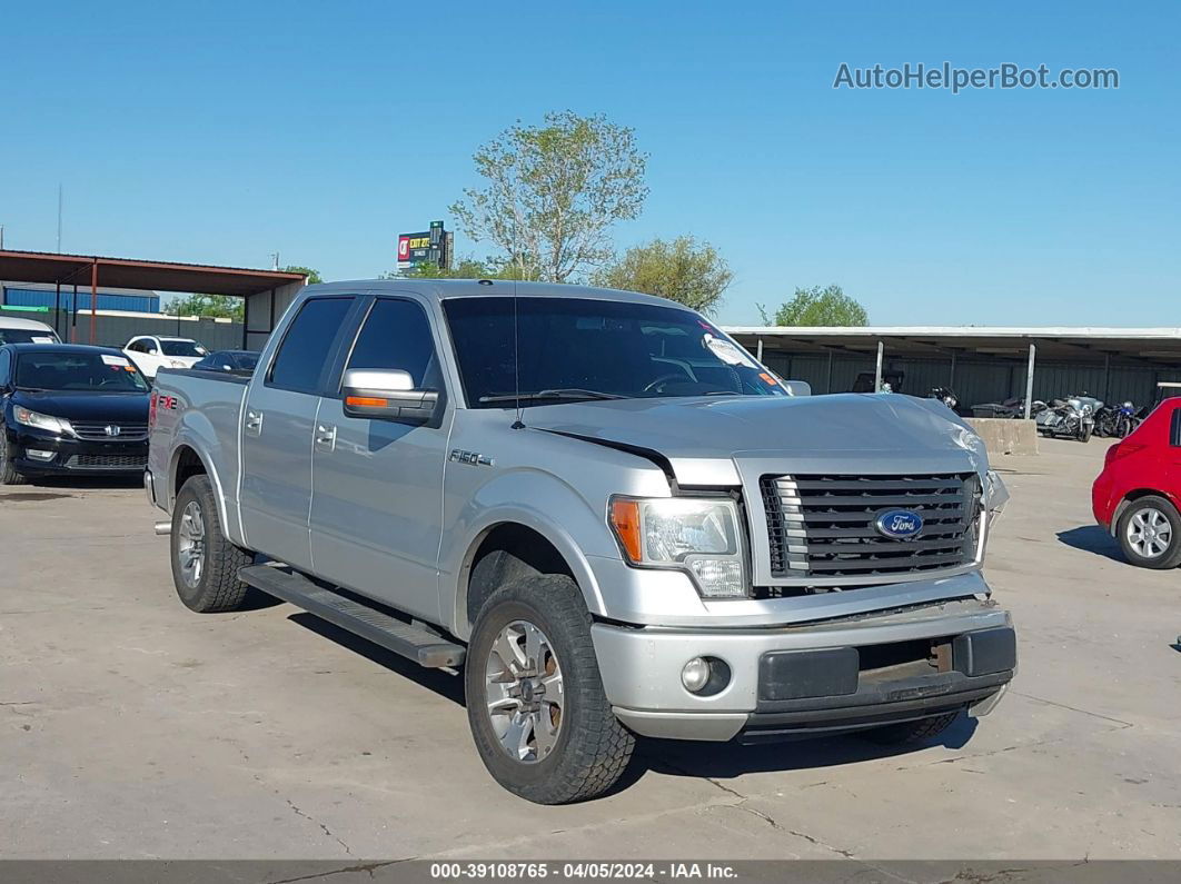 2010 Ford F-150 Fx2 Sport/xl/xlt Silver vin: 1FTEW1C89AKB37990