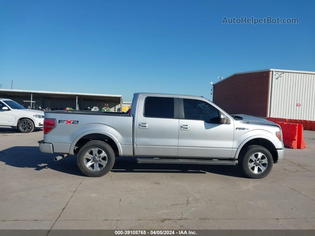 2010 Ford F-150 Fx2 Sport/xl/xlt Silver vin: 1FTEW1C89AKB37990