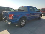 2017 Ford F150 Supercrew Blue vin: 1FTEW1C8XHKE10588