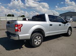 2018 Ford F150 Supercrew Серебряный vin: 1FTEW1CB0JFD53814