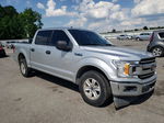 2018 Ford F150 Supercrew Silver vin: 1FTEW1CB0JFD53814