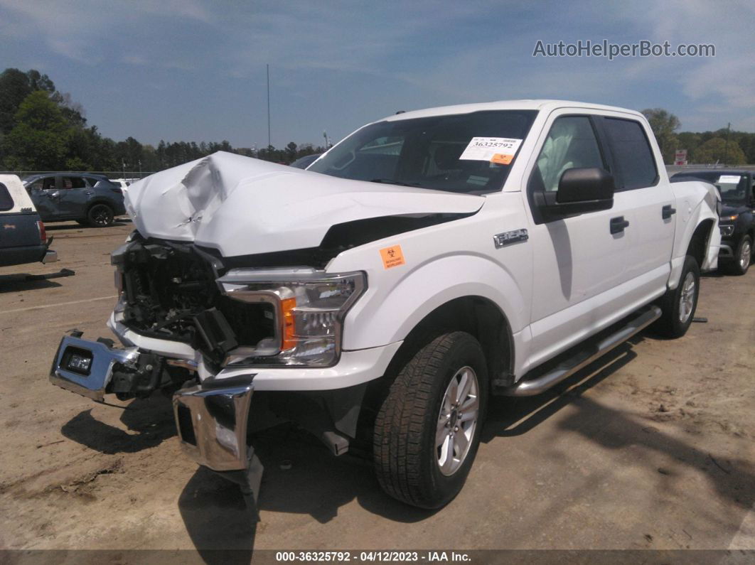 2018 Ford F-150 Xl/xlt White vin: 1FTEW1CB0JKE16837