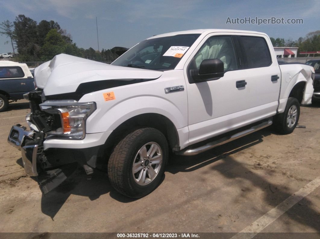 2018 Ford F-150 Xl/xlt White vin: 1FTEW1CB0JKE16837