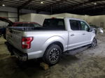 2018 Ford F150 Supercrew Silver vin: 1FTEW1CB1JFA98526