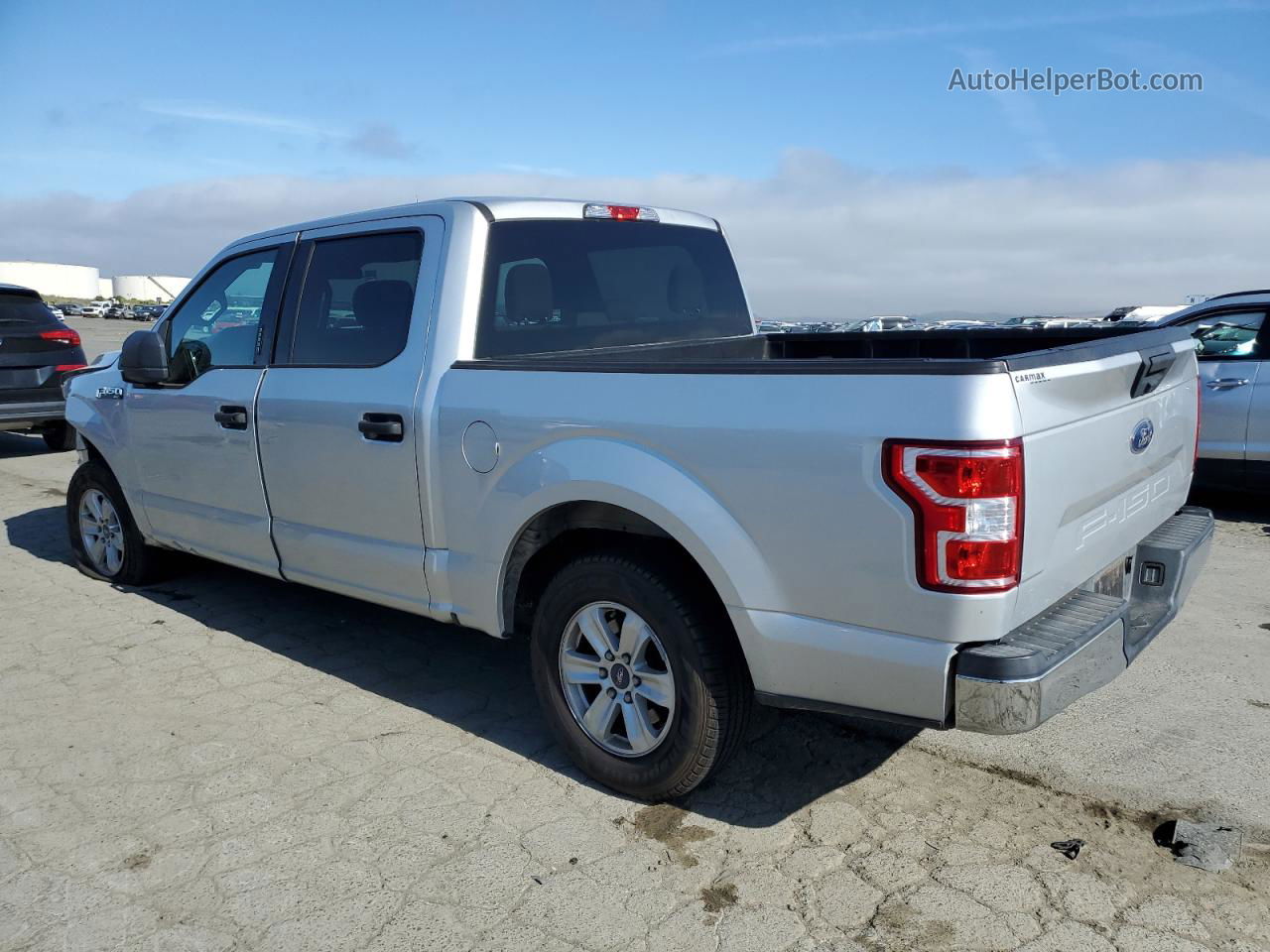 2018 Ford F150 Supercrew White vin: 1FTEW1CB7JKC56634