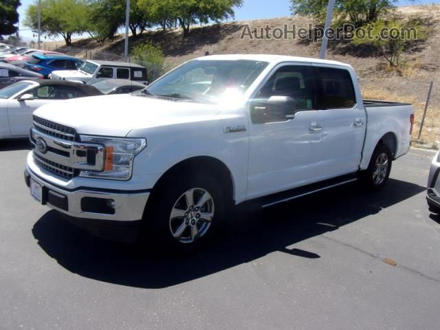 2019 Ford F-150 Xl/xlt White vin: 1FTEW1CB8KKD52497