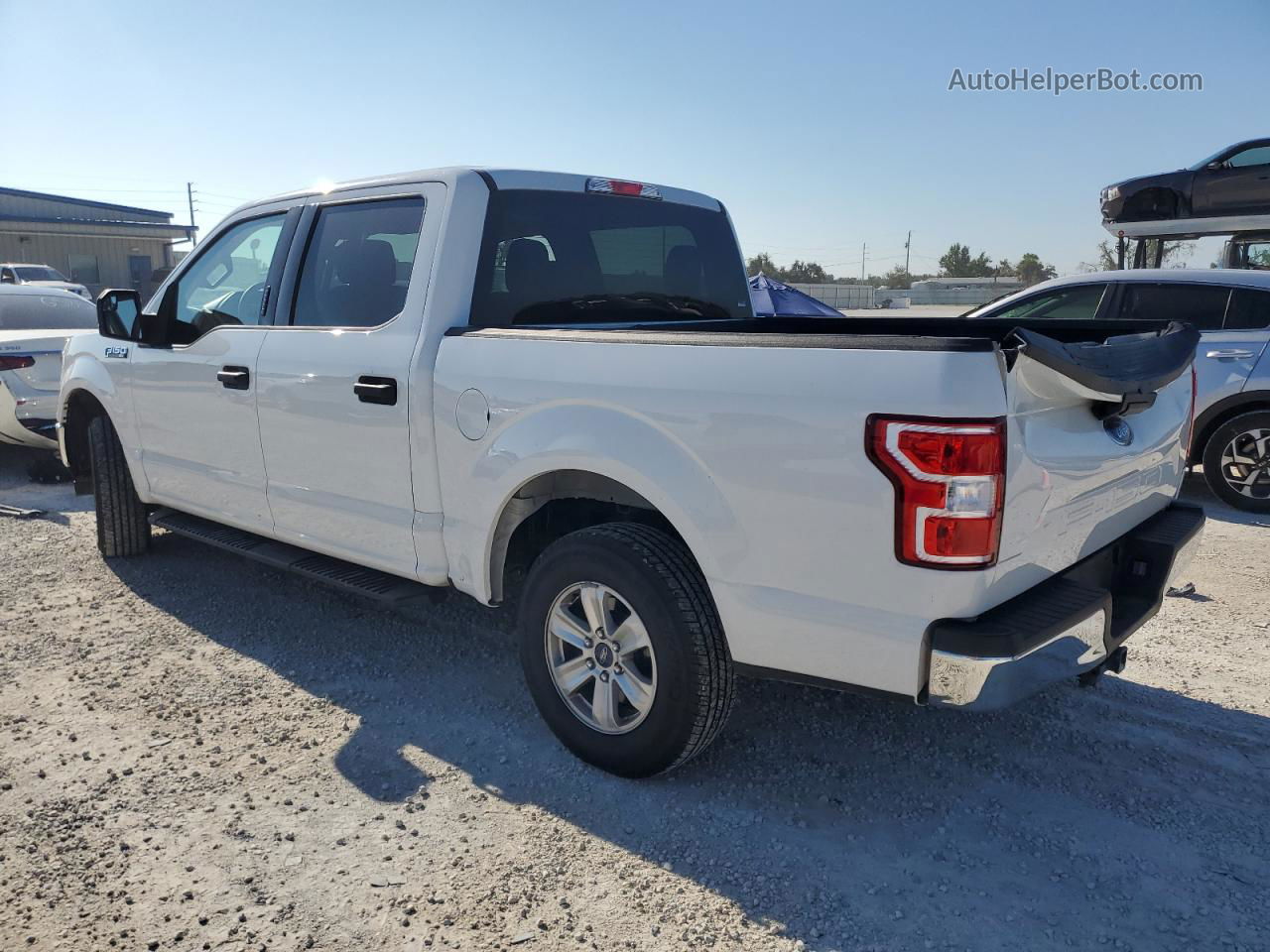 2020 Ford F150 Supercrew White vin: 1FTEW1CB8LFB69322