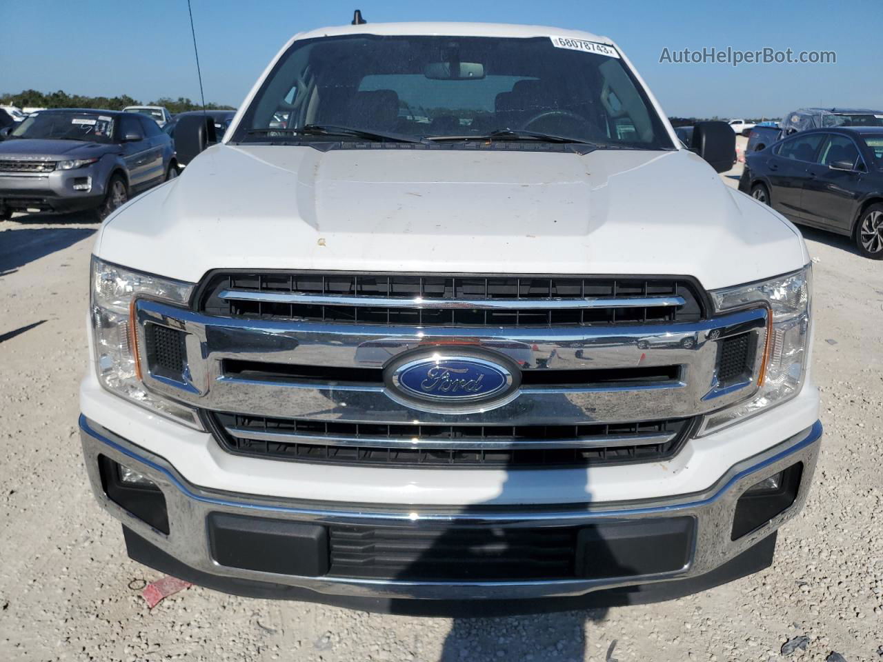 2020 Ford F150 Supercrew White vin: 1FTEW1CB8LFB69322