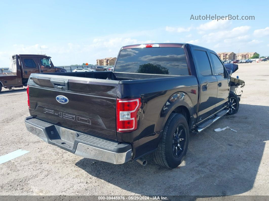 2018 Ford F-150 Xlt Brown vin: 1FTEW1CBXJKD83846