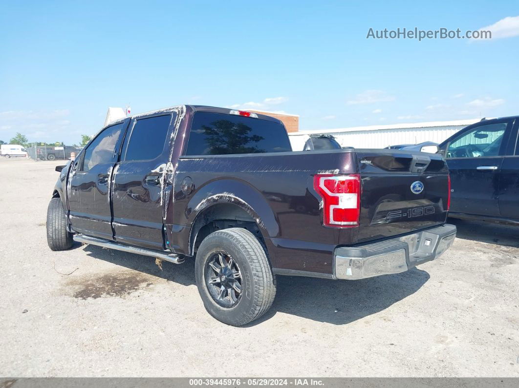 2018 Ford F-150 Xlt Коричневый vin: 1FTEW1CBXJKD83846