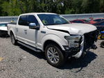 2017 Ford F150 Supercrew White vin: 1FTEW1CF2HFA42463