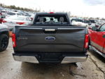 2017 Ford F150 Supercrew Gray vin: 1FTEW1CF2HFB37766