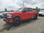 2017 Ford F150 Supercrew Red vin: 1FTEW1CF7HKC69381
