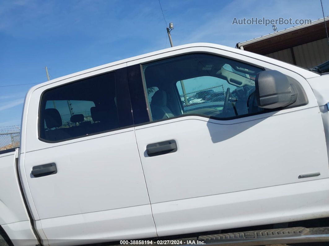 2017 Ford F-150 Xlt White vin: 1FTEW1CG1HKC92437