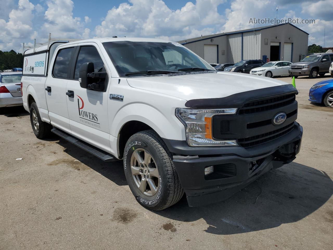 2018 Ford F150 Supercrew White vin: 1FTEW1CG4JFD01940