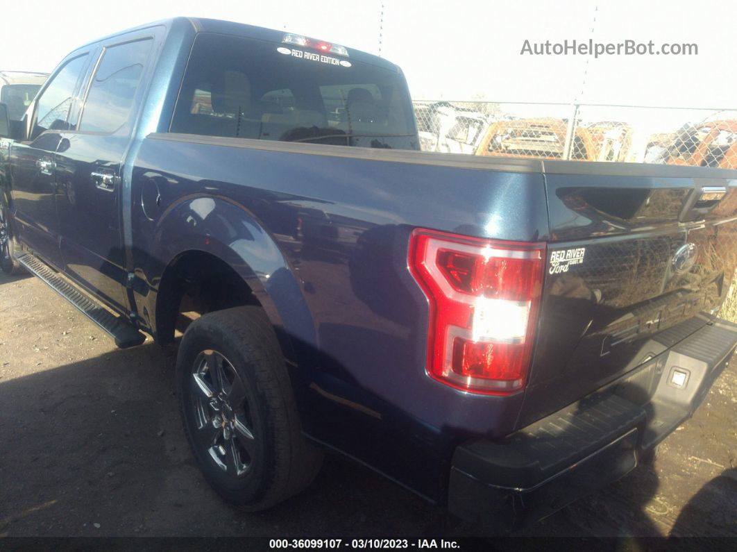 2018 Ford F-150 Xl/xlt/lariat Blue vin: 1FTEW1CG7JKC99754