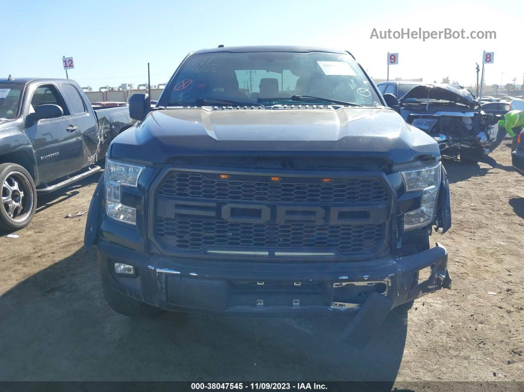 2017 Ford F-150 Xlt Black vin: 1FTEW1CG8HKD00596