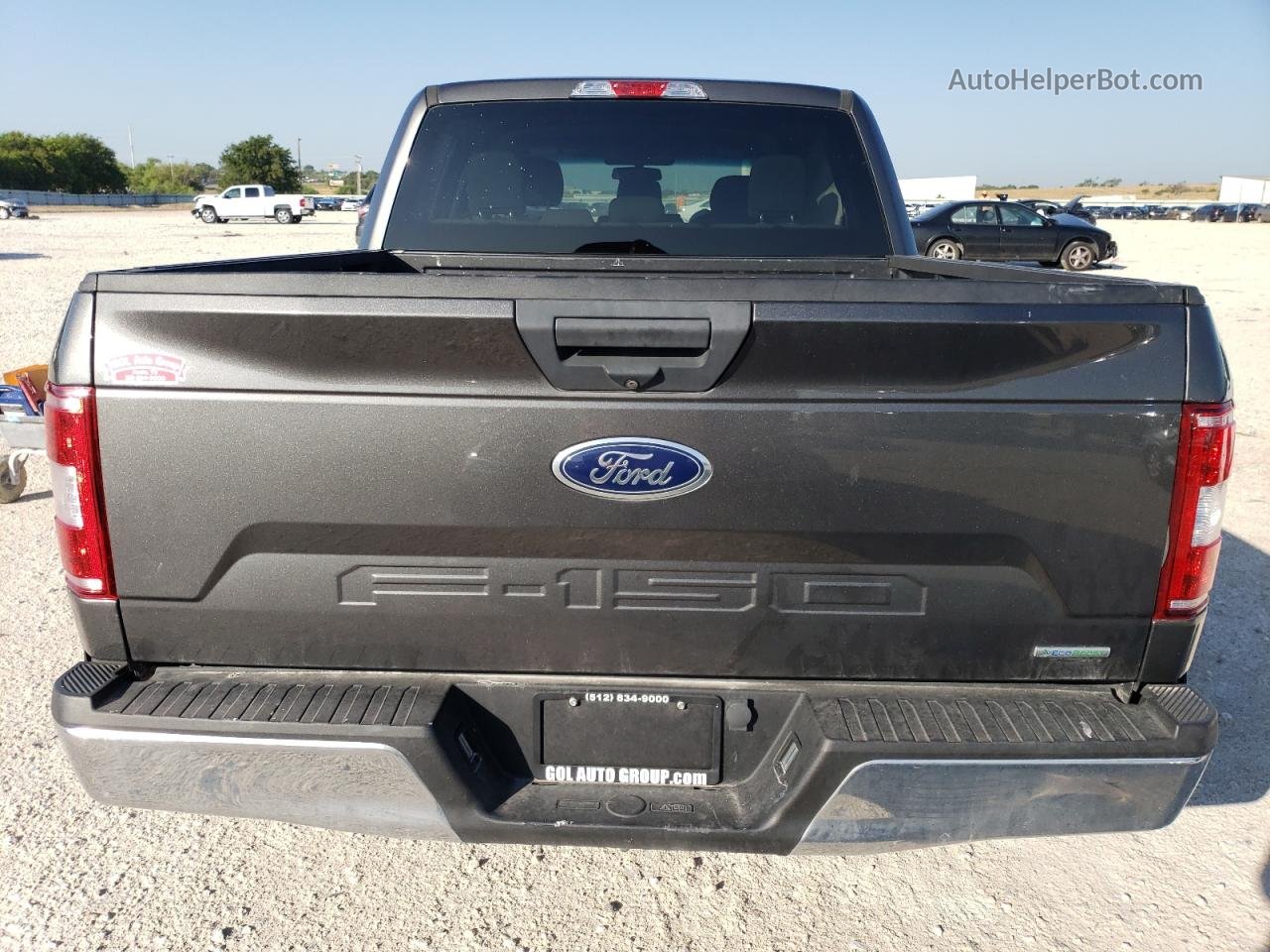 2018 Ford F150 Supercrew Gray vin: 1FTEW1CG8JKE16189