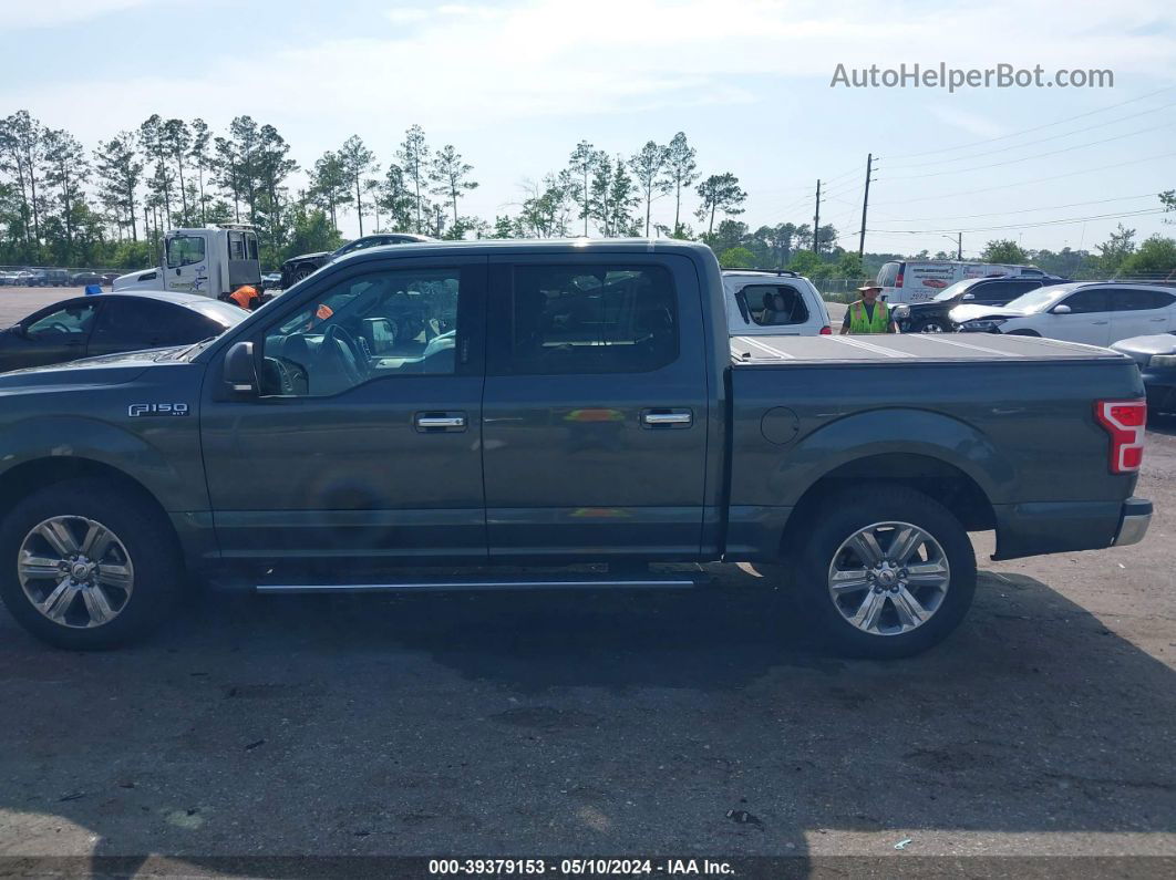 2018 Ford F-150 Xlt Gray vin: 1FTEW1CGXJKD13954