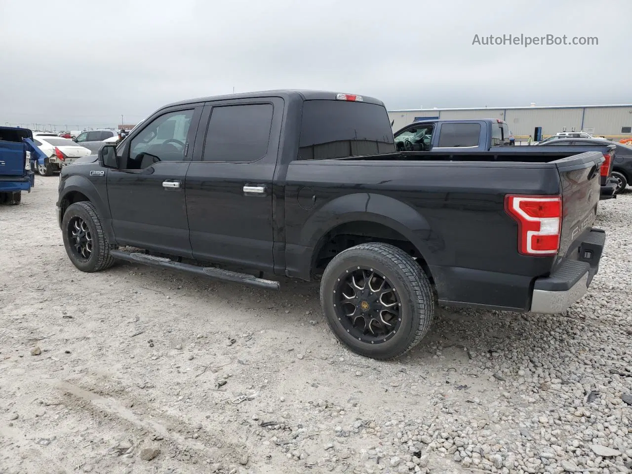 2018 Ford F150 Supercrew Black vin: 1FTEW1CGXJKD83406