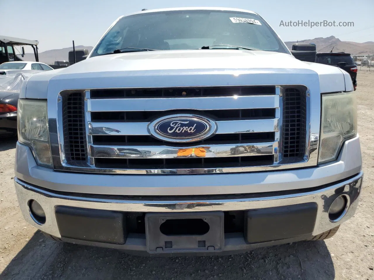 2011 Ford F150 Supercrew Silver vin: 1FTEW1CM0BFA66153