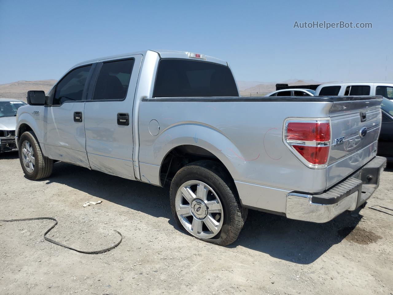 2011 Ford F150 Supercrew Silver vin: 1FTEW1CM0BFA66153