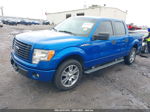 2014 Ford F-150 Stx Blue vin: 1FTEW1CM1EFA27981