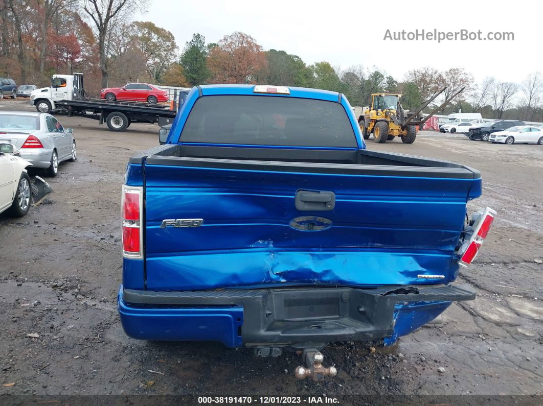 2014 Ford F-150 Stx Blue vin: 1FTEW1CM1EFA27981