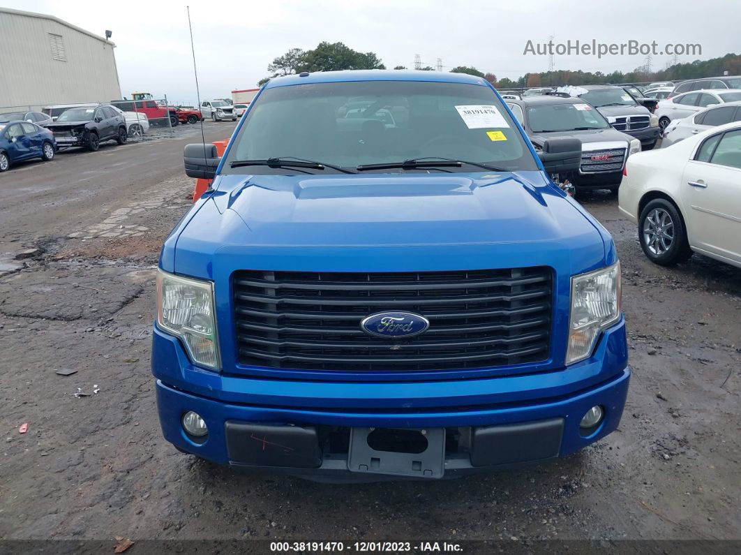 2014 Ford F-150 Stx Blue vin: 1FTEW1CM1EFA27981