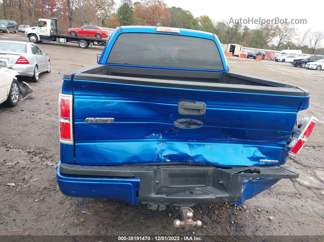 2014 Ford F-150 Stx Blue vin: 1FTEW1CM1EFA27981