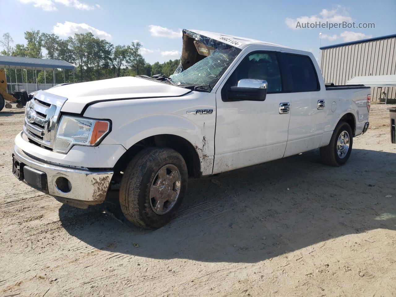 2011 Ford F150 Supercrew Белый vin: 1FTEW1CM2BFB58767