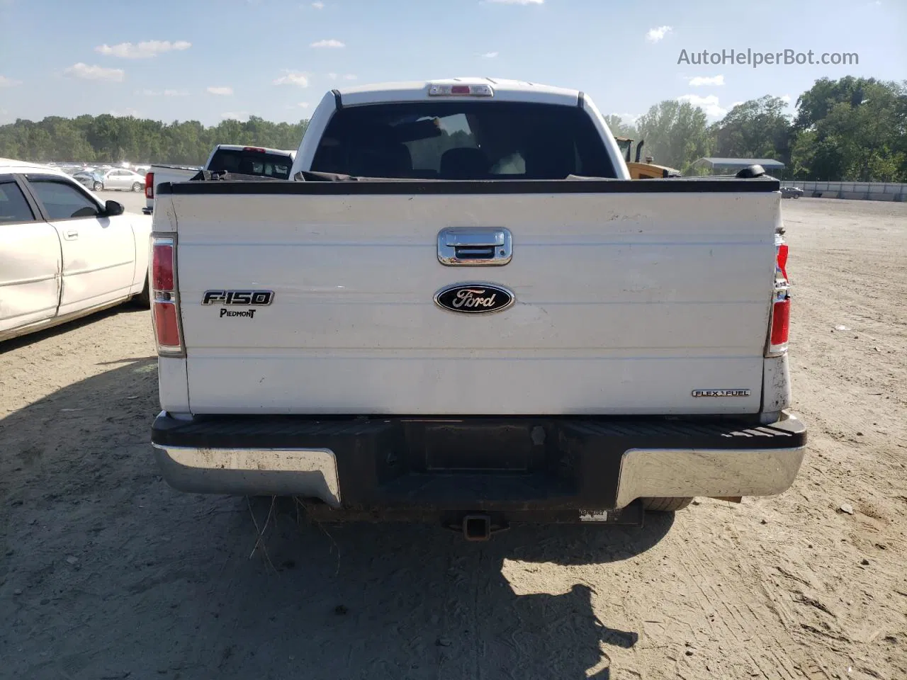 2011 Ford F150 Supercrew Белый vin: 1FTEW1CM2BFB58767