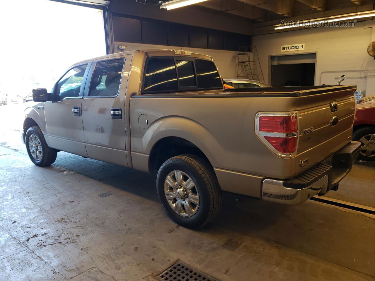 2011 Ford F150 Supercrew Tan vin: 1FTEW1CM2BKD10845