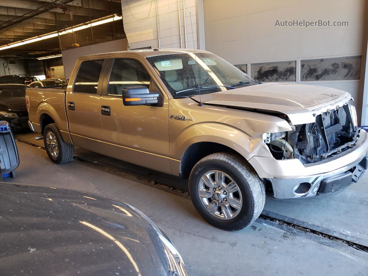 2011 Ford F150 Supercrew Tan vin: 1FTEW1CM2BKD10845